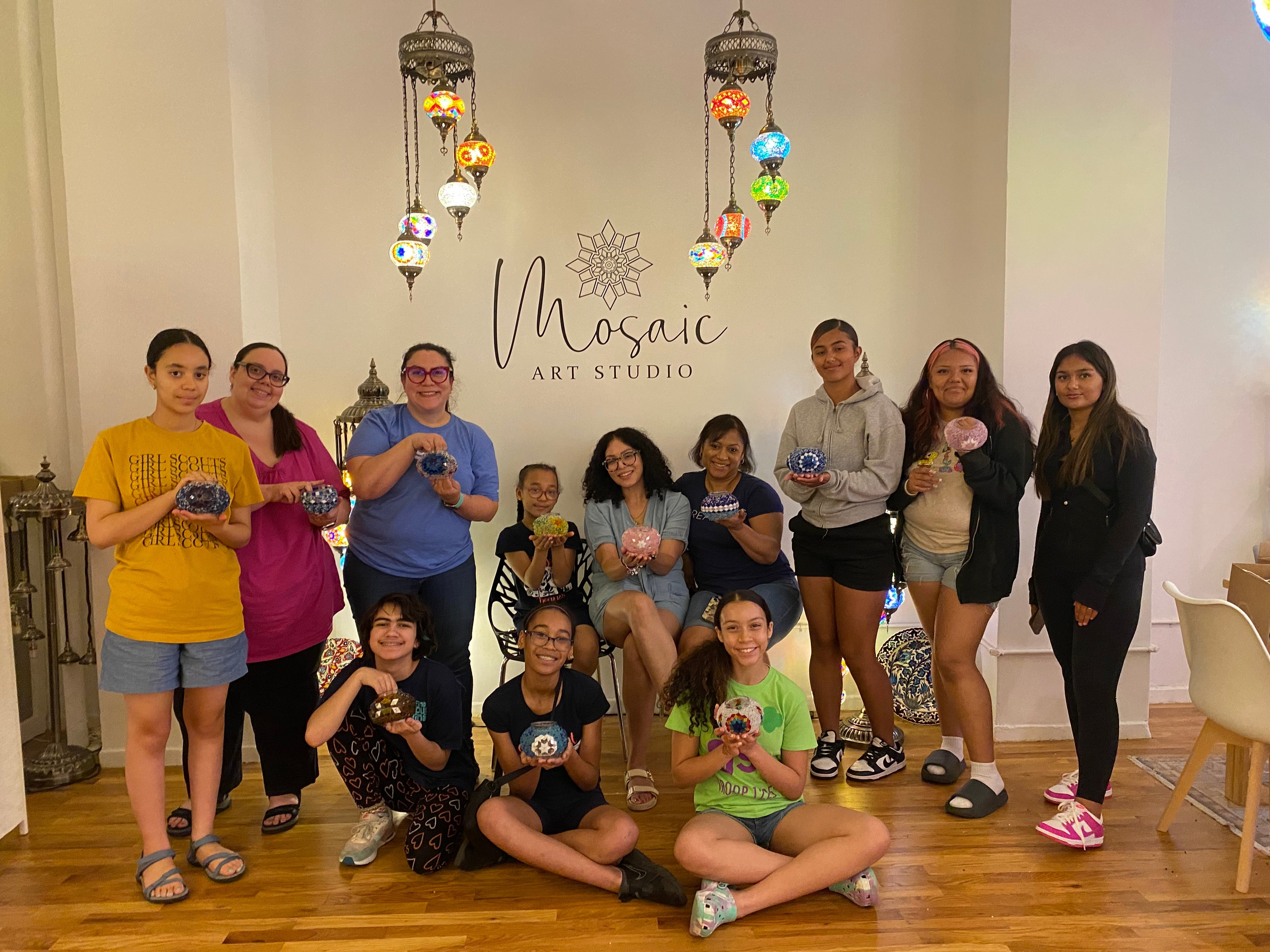 Make Your Home Glow with Your Own Mosaic Lamp Creation