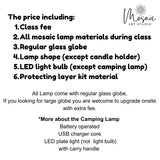 DIY Turkish Mosaic Lamp Workshop –  Chilliwack, BC