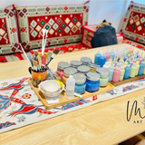 Turkish Ceramic Painting Workshop "Basic Course"