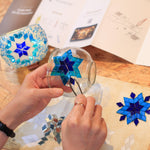 Mosaic Candle Holder DIY Home Kit "AEGEAN" - Mosaic Art Studio Vancouver