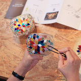 Mosaic Candle Holder DIY Home Kit "CAPPADOCIA" - Mosaic Art Studio Vancouver