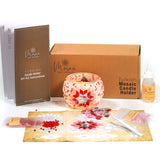 Mosaic Candle Holder DIY Home Kit "ROSE GARDEN" - Mosaic Art Studio Vancouver