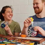 Turkish Mosaic Lamp DIY Workshop Kelowna - Mosaic Art Studio Vancouver