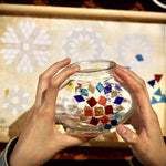 Turkish Mosaic Lamp DIY Workshop Kelowna - Mosaic Art Studio Vancouver