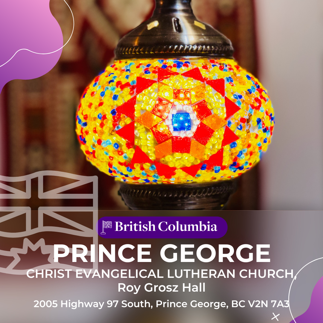 DIY Turkish Mosaic Lamp Workshop – Prince George, BC