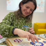 Turkish Mosaic Lamp DIY Workshop Kelowna - Mosaic Art Studio Vancouver