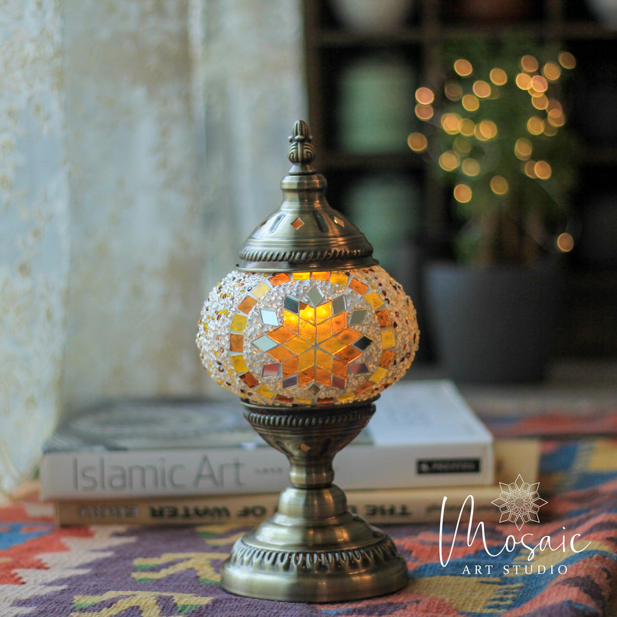"NEMRUT" Turkish Mosaic Lamp DIY Home Kit - Mosaic Art Studio Vancouver