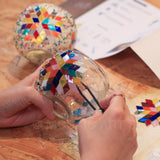 Mosaic Candle Holder DIY Home Kit "CAPPADOCIA" - Mosaic Art Studio Vancouver