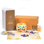 Mosaic Candle Holder DIY Home Kit "CAPPADOCIA" - Mosaic Art Studio Vancouver