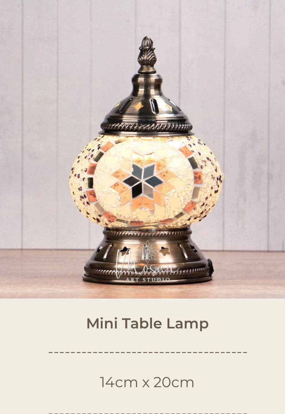 Turkish Mosaic Lamp DIY Workshop Kelowna - Mosaic Art Studio Vancouver