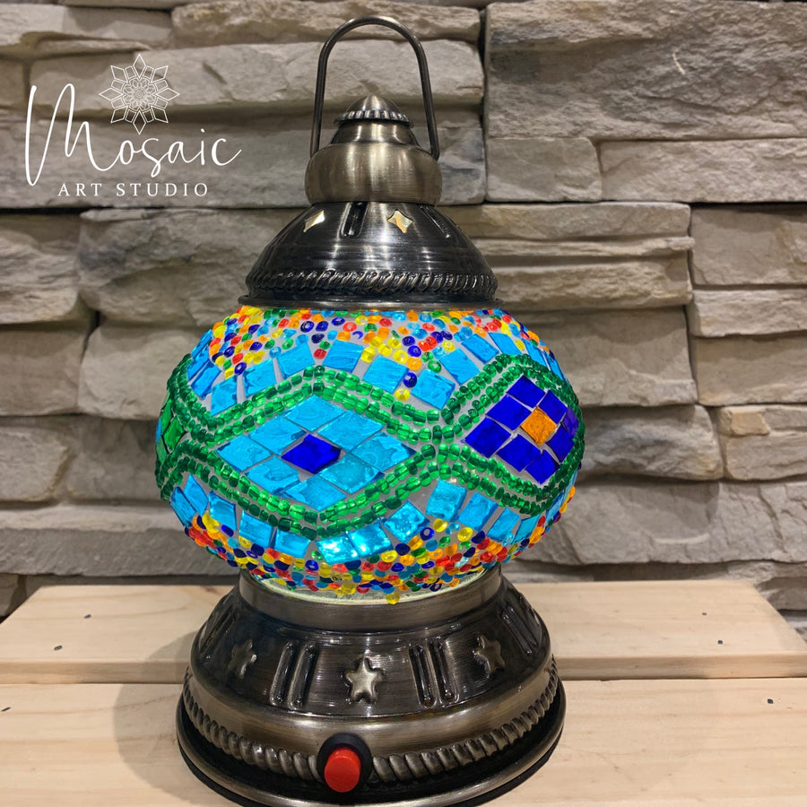 Turkish Mosaic Lamp DIY Workshop - Mosaic Art Studio Vancouver